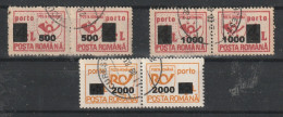 2001 - PORTO  Mi No 140/142 - Port Dû (Taxe)