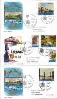 3 Fdc  "Roma" : SALVIAMO VENEZIA 1973; Tutte Viaggiate; AS_Venezia - FDC