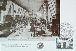 ► FACULTE DE PHARMACIE Laboratoire  N°3 : Centenaire 1882-1982  Paris - Pharmazie