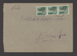 HUNGARY INFLATION 1946. Nice Cover Nagyfüged To Eger - Lettres & Documents