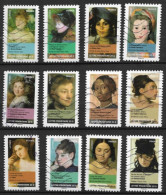 FRANCE - Les Femmes Dans La Peinture - Used Stamps