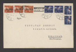 HUNGARY INFLATION 1946. Nice Cover Local Eger - Cartas & Documentos