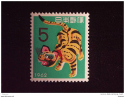 Japan Japon Nippon 1961 Nieuwjaar Nouvel An Tigre-peluche Yv 693 MNH ** - Ongebruikt