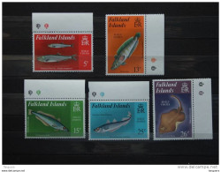 Falkland Islands 1981 Poissons Des Hauts-fonds Diepwatervissen Yv 344-347 MNH ** - Vissen