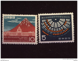 Japan Japon Nippon 1960 Conférance Interparlementaire Yv 654-655 MNH ** - Nuovi