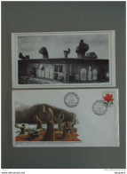 Zuid Afrika South Africa Afrique Du Sud RSA 1979 Memorial Boer War Omslag Enveloppe Cover Cachet  War Graves + Carte - Briefe U. Dokumente