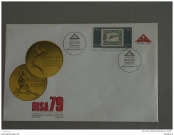 Zuid Afrika South Africa Afrique Du Sud RSA Disa 79 Omslag Enveloppe Cover Cachet Yv 458 +vignet - Filatelistische Tentoonstellingen