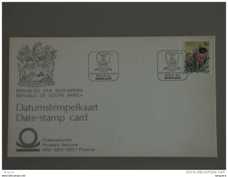 Zuid Afrika South Africa Afrique Du Sud RSA 1978 150 Ans De College Datumstempelkaart Date-stamp Card Carte Cachet - Autres & Non Classés