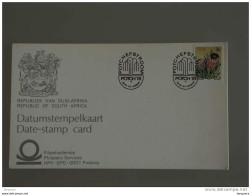 Zuid Afrika South Africa Afrique Du Sud RSA 1978 Potchefstroom Datumstempelkaart Date-stamp Card Carte Cachet - Briefmarkenausstellungen
