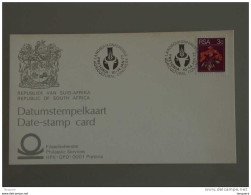 Zuid Afrika South Africa Afrique Du Sud RSA 1977 Congres Agriculture Datumstempelkaart Date-stamp Card Carte Cachet - Landwirtschaft