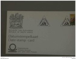 Zuid Afrika South Africa Afrique Du Sud RSA Bloemfontein 1977 Datumstempelkaart Date-stamp Card Carte Cachet - Autres & Non Classés