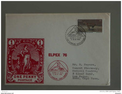 Zuid Afrika South Africa Afrique Du Sud RSA Elpew 76 Omslag Enveloppe Cover - Briefmarkenausstellungen