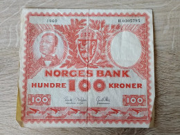 Norway 100 Kroner 1960 - Norvège