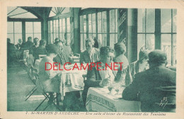 07 // SAINT MARTIN D ARDECHE   Une Salle D'hiver Au Restaurant Des Touristes  7 - Other & Unclassified