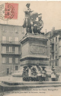07 // ANNONAY   Statue Des Frères Montgolfier    Edit Spéciale Du Grand Bazar - Annonay