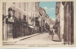 07 // ANNONAY  Rue Sadi Carnot   COLL Odouard   Colorisée  / Automobile / Commerce De Modes - Annonay
