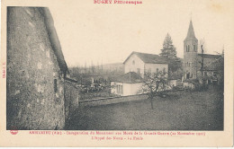 01 // ARBIGNIEU  Inauguration Du Monument Aux Morts De La Grande Fuerre - L'appel Des Noms - La Foule - Non Classés