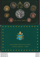 2005 Vaticano Divisionale 8 Monete FS - Proof - Vaticano