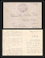 1998 Lettre (cover) 1914/1918 Guerre War Franchise Militaire 1915 Toulouse Haute Garonne LAC  - WW I