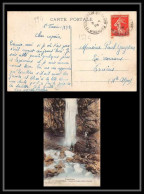 1579 Seul Sur Carte Postale (postcard) VALGAUDEMAR CASCADE CASSET N°194 Semeuse France 1928 - 1921-1960: Modern Tijdperk