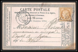 1321 Carte Postale (postcard) Précurseur N°55 377 Beaujeu Rhone Cères Pour Lyon - Cartoline Precursori