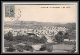 4966/ France Carte Postale La Courtine Camp Militaire (postcard) FM Franchise Militaire N°3 Pour Vichy 1905 - Cachets Militaires A Partir De 1900 (hors Guerres)