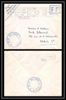 4963/ France Lettre (cover) FM Franchise Militaire Krage Cinquantenaire Université D'alger 1959 Par Avion Sp 87 . 303  - Military Postmarks From 1900 (out Of Wars Periods)