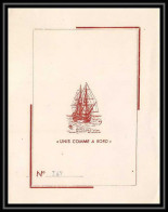 4819/ France Lettre (cover) Commémoratif FLAMMAC Dijon 4/10/1947 Bateau (boat-SHIP)  - Maritime Post
