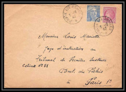 4835/ France Lettre (cover) Poste Aux Armées 1947  - 1921-1960: Modern Tijdperk