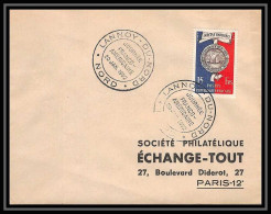4657/ France Lettre (cover) N°906 Lannoy Du Nord Journée Franco Américaine 1952 Commémoratif  - Commemorative Postmarks