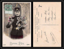 4361 France Carte Postale Bone Fete 3308 Postcard N°137 Semeuse Taxe - 1906-38 Säerin, Untergrund Glatt