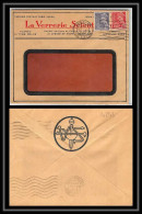 4246 France Lettre Illustree (cover) Verrerie Scientifique Paris 23/6/1939 - Mercure  - 1921-1960: Moderne