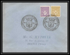 3876 France Lettre (cover) Arc De Triomphe Documentation Historique Toucy Yonne 29/9/1946 - 1944-45 Triumphbogen