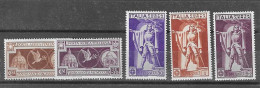 Italien - Selt./ungebr. LP-Werte Aus 1930/33 - Michel 342/44, 457/58!!! - Mint/hinged