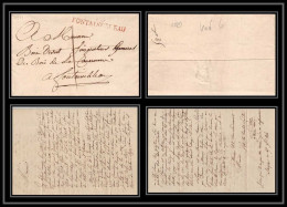 6823 LAC Fontainebleau 1811 Le Maire Marque Postale France Grande Lettre (cover) - 1801-1848: Precursori XIX