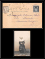 6779 N 83 Sage Taxe Affranchissement Insuffisant 1901 Pour Nice France Carte Postale Photo Bonnes Soeurs (postcard)  - 1859-1959 Cartas & Documentos