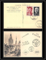 6786 L'aigle Orne 1950 N 866 Rabelais + Poincare 864 France Carte Postale (postcard)  - 1921-1960: Période Moderne