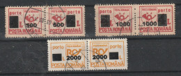 2001 - PORTO  Mi No 140/142 - Portomarken