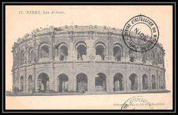 6730 Cachet Centre D'instruction Des Mitrailleurs Nice Guerre 1914/1918 Pour Anduze Gard France Carte Postale (postcard) - WW I