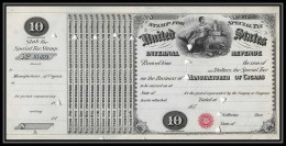 6666/ USA Internal Revenue Business Of Manufacturer Of Cigars 10$ - Storia Postale