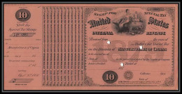 6662/ USA Internal Revenue 1880 Business Of Manufacturers Of Cigars 10$ - Briefe U. Dokumente