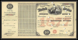 6665/ USA Internal Revenue 1878 Business Of Manufacturer Of Cigars 10$ - Lettres & Documents