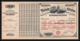 6654/ USA Internal Revenue 1885 Business Of Wholesale Dealer In Malt Liquors 50$ - Covers & Documents