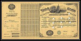 6652/ USA Internal Revenue 1883 Business Of Wholesale Dealer In Malt Liquors 50$ - Brieven En Documenten