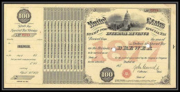 6643/ USA Internal Revenue 1878 Business Of Brewer 100$ - Briefe U. Dokumente