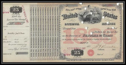 6629/ USA Internal Revenue 1883 Business Of Peddler 3d Class 15$ Sur 25$ - Lettres & Documents