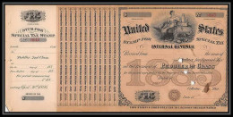 6634/ USA Internal Revenue 1886 Business Of Peddler 3d Class 15$ - Briefe U. Dokumente