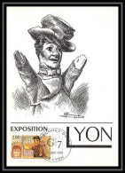 6597/ Carte Maximum (card) Guignol N°2861 Exposition De Lyon 1996 - 1990-1999