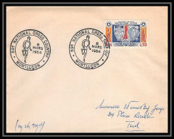 6534/ France Lettre (cover) Commémoratif N°1404 Pompiers Cross Country Montlucon 1964pour Toul - Commemorative Postmarks