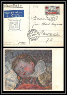 6478/ Suisse (Swiss) Carte Postale Overprinted 75 Pro Aero 75 1938 Biel (Bienne) Pour La Chaux-de-Fonds - Covers & Documents